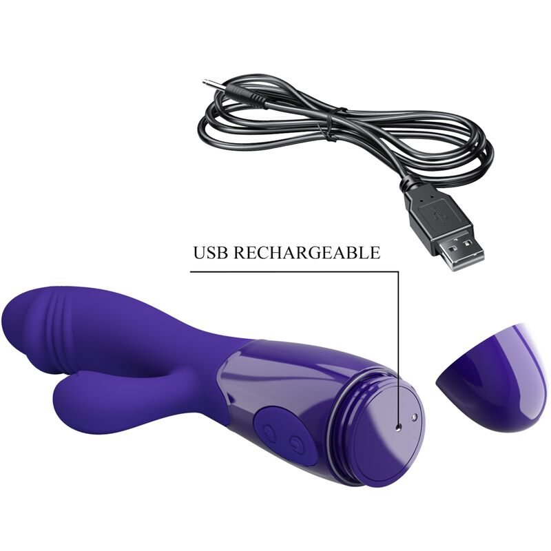 PRETTY LOVE - SNAPPY YOUTH Sensory Device & G-SPOT STIMULATOR VIOLET