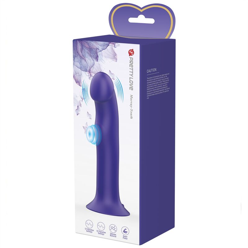 PRETTY LOVE - MURRAY YOUTH VIBRIERENDES Wellness-Gerät & WIEDERAUFLADBARES VIOLETT