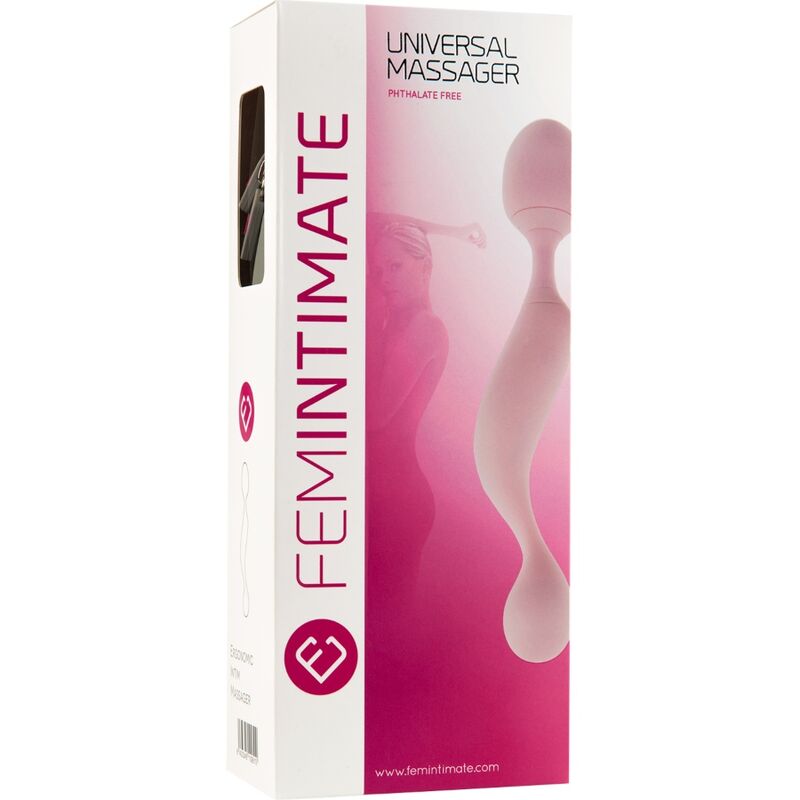 FEMINTIMATE - UNIVERSAL MASSAGER SILICONE Sensory Device PINK