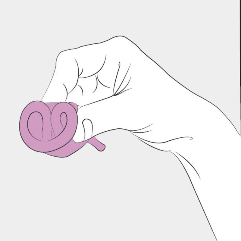 FEMINTIMATE - EVE SILIKON-MENSTRUATIONSKAPPE - GRÖSSE S