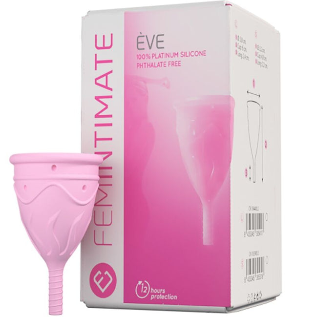 FEMINTIMATE - EVE SILIKON-MENSTRUATIONSKAPPE - GRÖSSE S