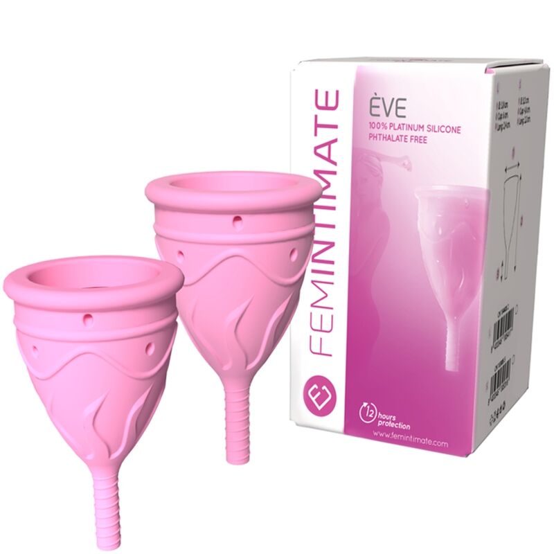 FEMINTIMATE - EVE SILIKON-MENSTRUATIONSKAPPE - GRÖSSE S