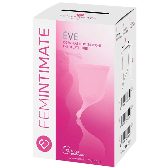 FEMINTIMATE - EVE NEUE MENSTRUATIONSKAPPE AUS SILIKON - GRÖSSE L