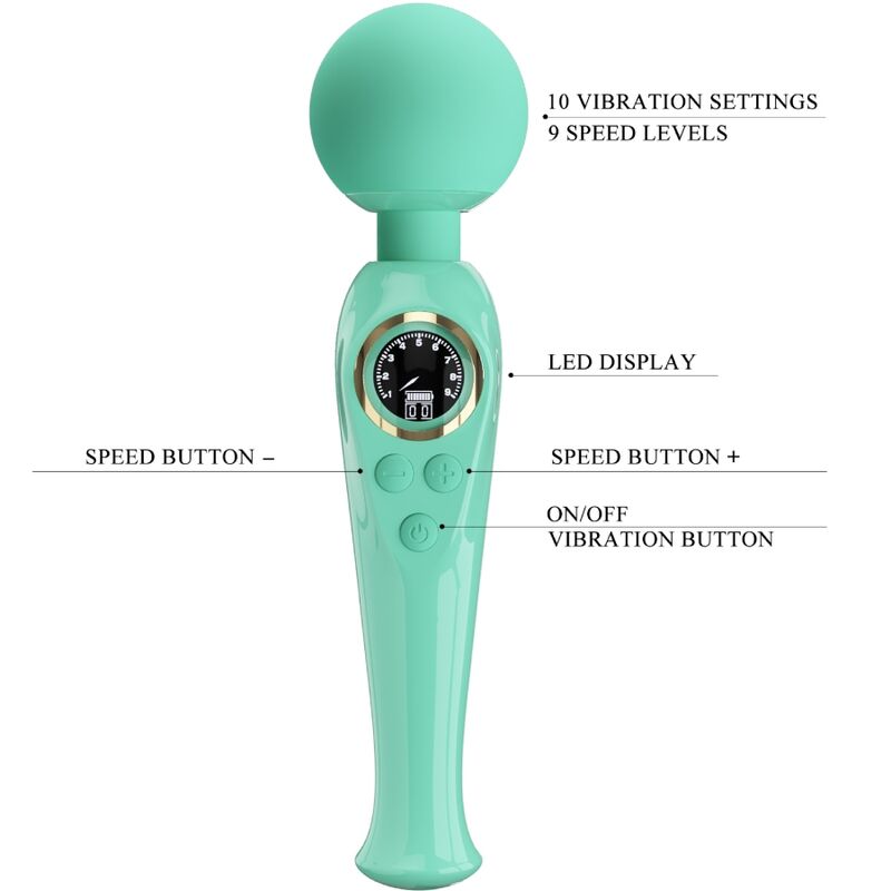 PRETTY LOVE - SKYLER GREEN WAND Sensory Device