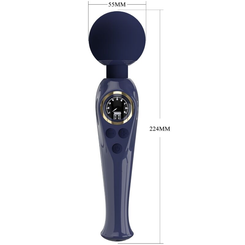 PRETTY LOVE - SKYLER Sensory Device WAND BLUE