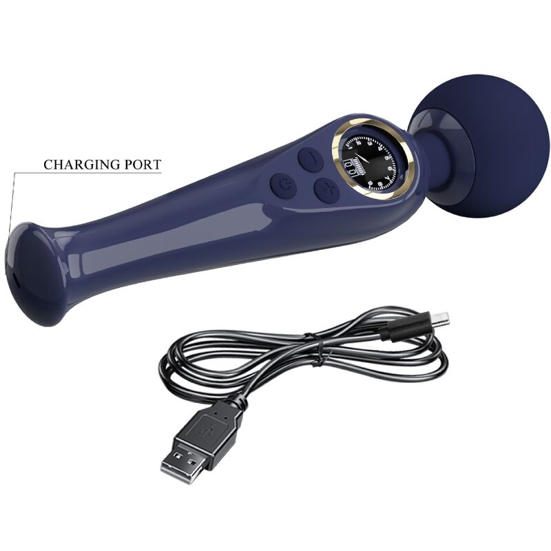 PRETTY LOVE - SKYLER Sensory Device WAND BLUE