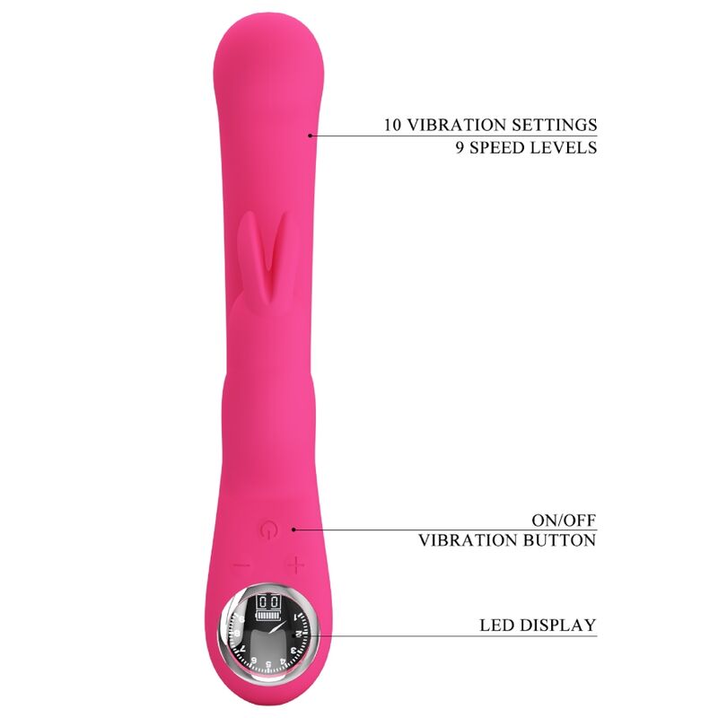 PRETTY LOVE – LAMAR RABBIT Sensorikgerät & ROSA G-SPOT