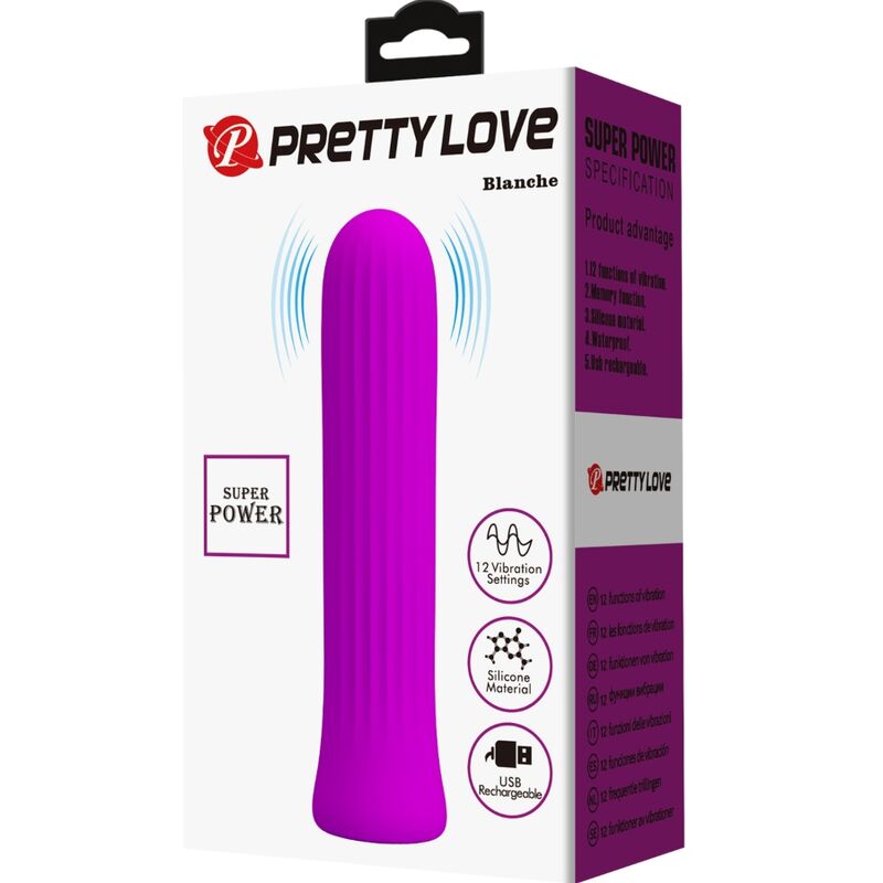 PRETTY LOVE - BLANCHE PINK STIMULATOR Sensorisches Gerät