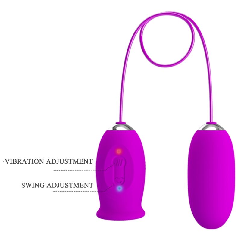 PRETTY LOVE - DAISY DUAL EGG RECHARGEABLE Sensorgerät LILA
