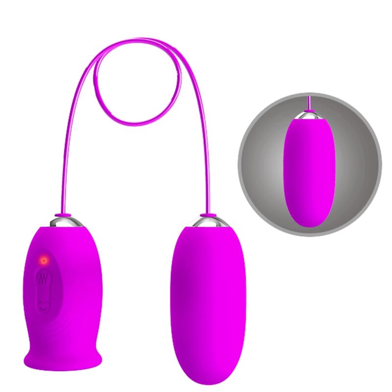 PRETTY LOVE - DAISY DUAL EGG RECHARGEABLE Sensorgerät LILA