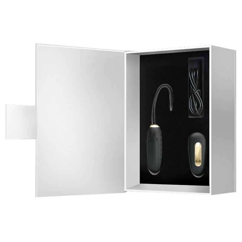 PRETTY LOVE - DOREEN LUXURY WIEDERAUFLADBARES VIBRIERENDES EI SCHWARZ FERNBEDIENUNG