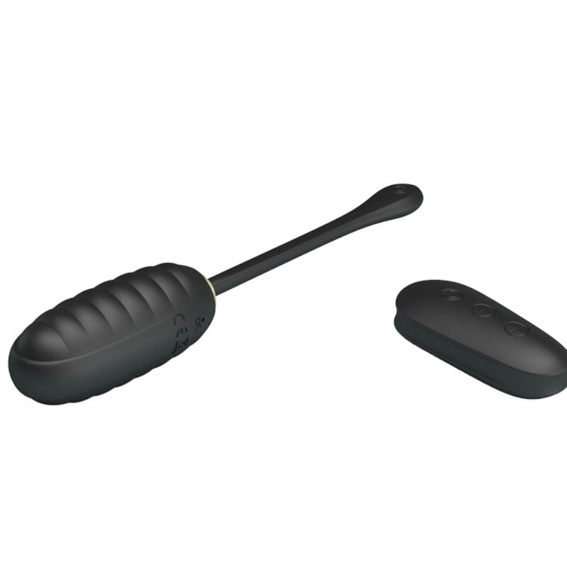 PRETTY LOVE - DOREEN LUXURY WIEDERAUFLADBARES VIBRIERENDES EI SCHWARZ FERNBEDIENUNG