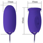 PRETTY LOVE - DAISY YOUTH VIOLET RECHARGEABLE Sinnesgerät STIMULATOR
