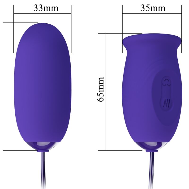 PRETTY LOVE - DAISY YOUTH VIOLET RECHARGEABLE Sinnesgerät STIMULATOR