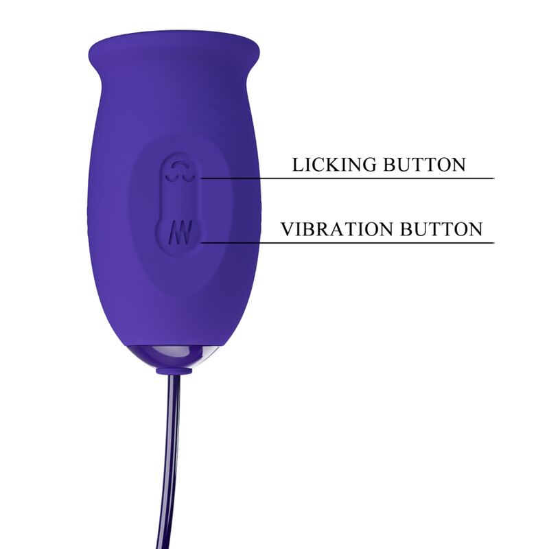 PRETTY LOVE - DAISY YOUTH VIOLET RECHARGEABLE Sinnesgerät STIMULATOR