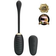 PRETTY LOVE - DOREEN LUXURY WIEDERAUFLADBARES VIBRIERENDES EI SCHWARZ FERNBEDIENUNG