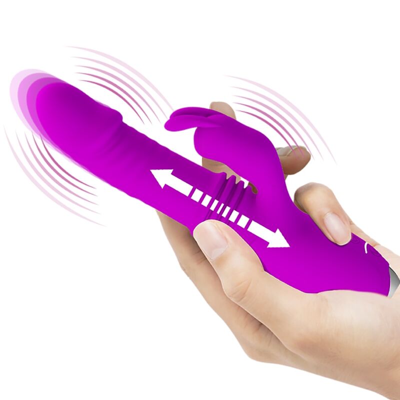 PRETTY LOVE - DOROTHY PURPLE RECHARGEABLE RABBIT Sensory Device