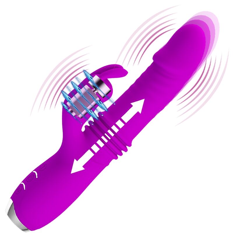 PRETTY LOVE - DOROTHY PURPLE RECHARGEABLE RABBIT Sensory Device