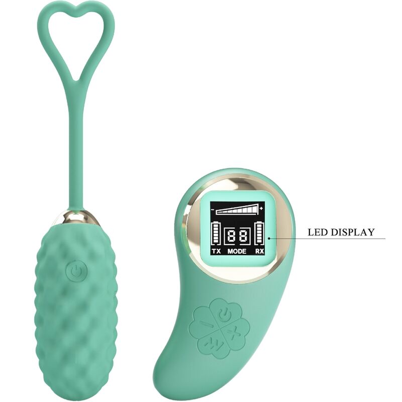 PRETTY LOVE - VIVIAN GREEN VIBRATIONSEI MIT FERNBEDIENUNG