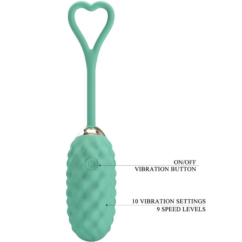 PRETTY LOVE - VIVIAN GREEN VIBRATIONSEI MIT FERNBEDIENUNG