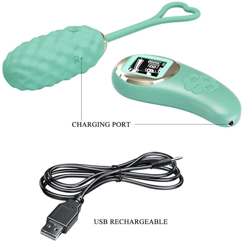 PRETTY LOVE - VIVIAN GREEN VIBRATIONSEI MIT FERNBEDIENUNG