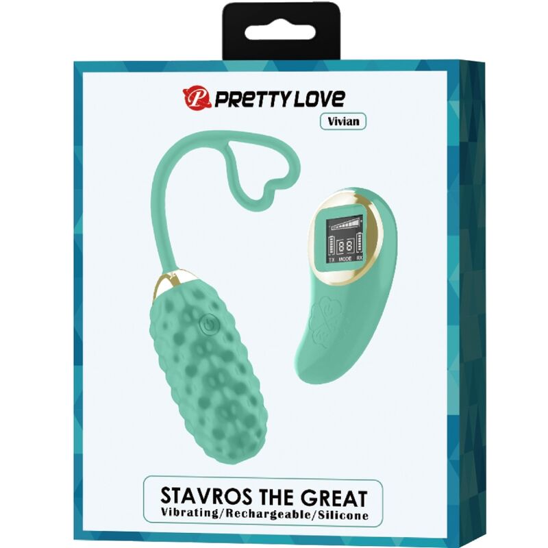 PRETTY LOVE - VIVIAN GREEN VIBRATIONSEI MIT FERNBEDIENUNG