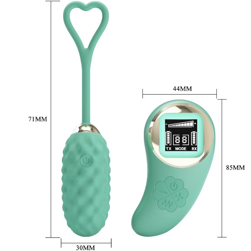 PRETTY LOVE - VIVIAN GREEN VIBRATIONSEI MIT FERNBEDIENUNG