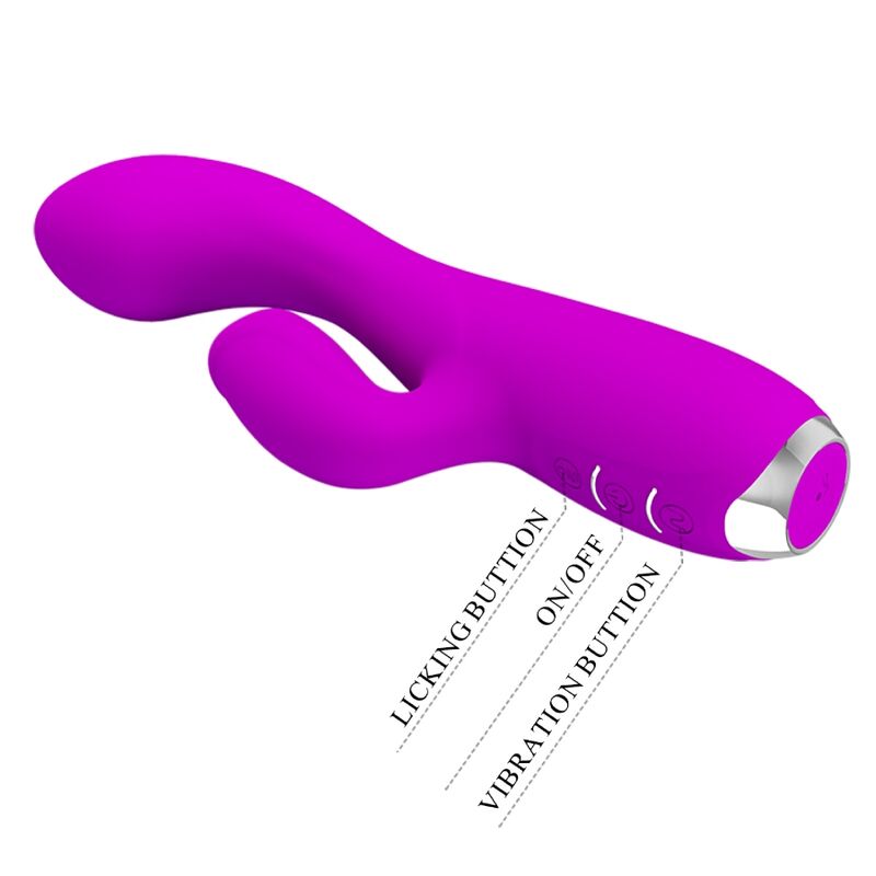 PRETTY LOVE - GLORIA WIEDERAUFLADBARES RABBIT Sensorisches Gerät-WASSERDICHT LILA
