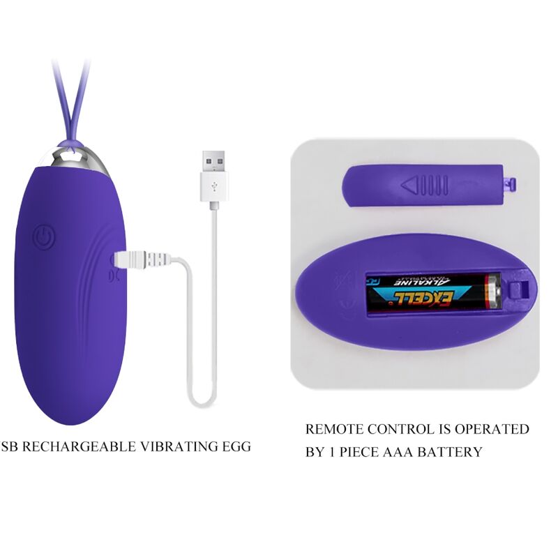 PRETTY LOVE – JENNY YOUTH EIER VIOLETT FERNGESTEUERT