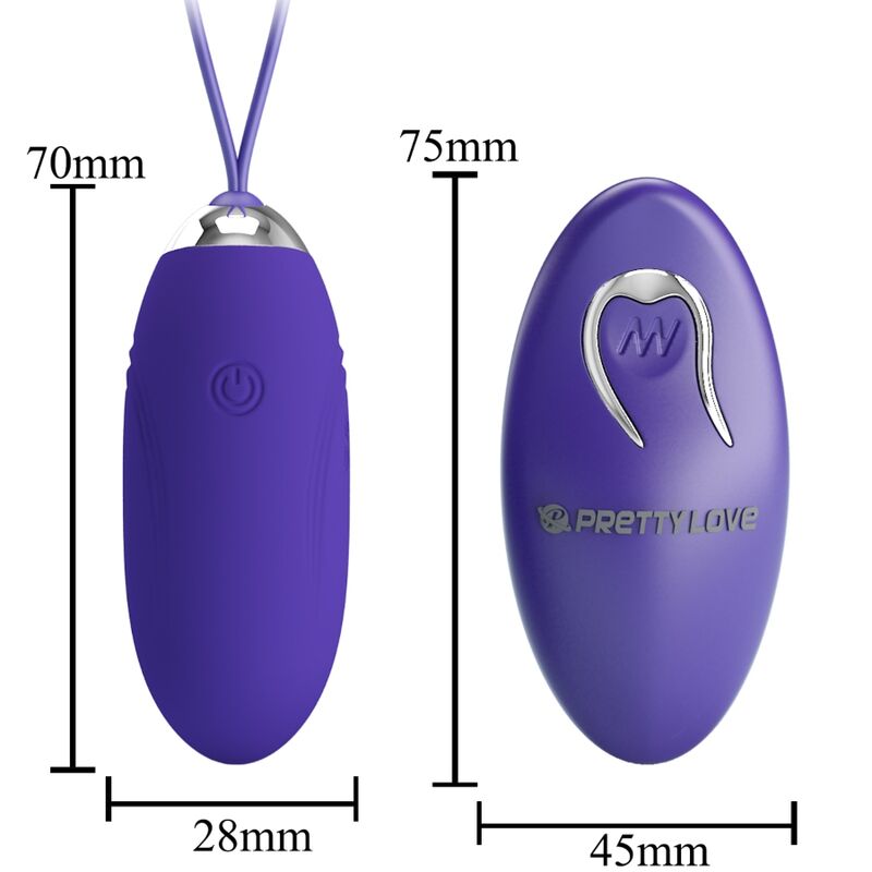 PRETTY LOVE – JENNY YOUTH EIER VIOLETT FERNGESTEUERT