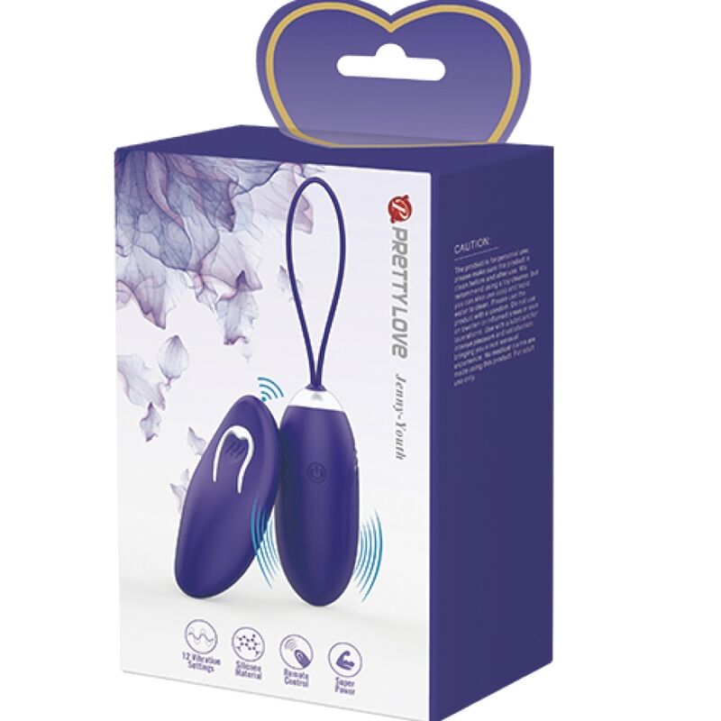PRETTY LOVE – JENNY YOUTH EIER VIOLETT FERNGESTEUERT