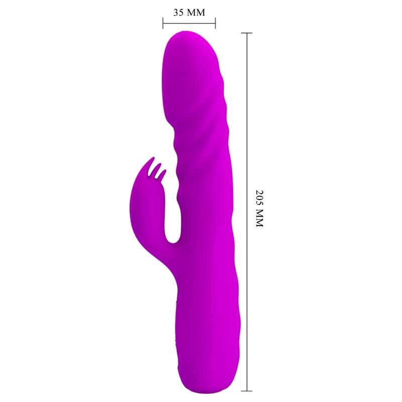 PRETTY LOVE - MELANIE PURPLE RECHARGEABLE RABBIT Sensorisches Gerät