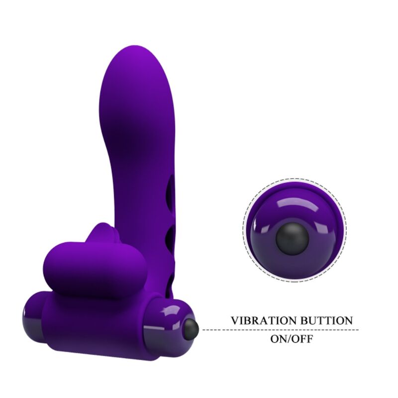 PRETTY LOVE - ORLANDO PURPLE Sensorisches Gerät FINGERHÜLLE