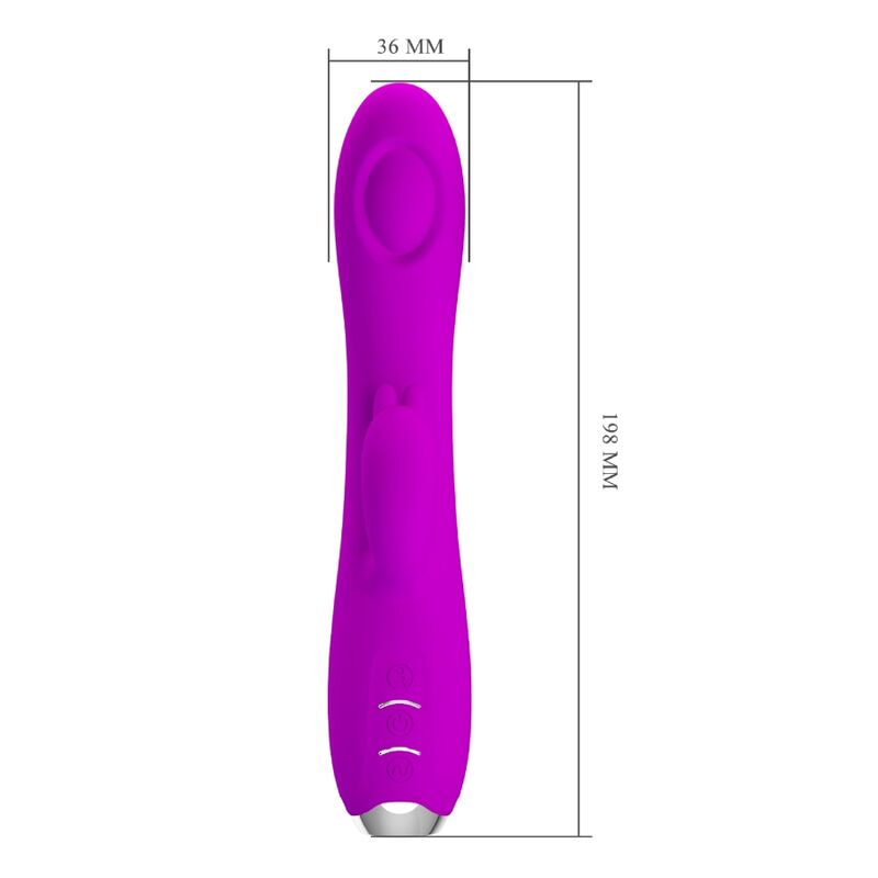 PRETTY LOVE - REGINA AUFLADBARES Sensorgerät-SUCTION GEL VIOLETT