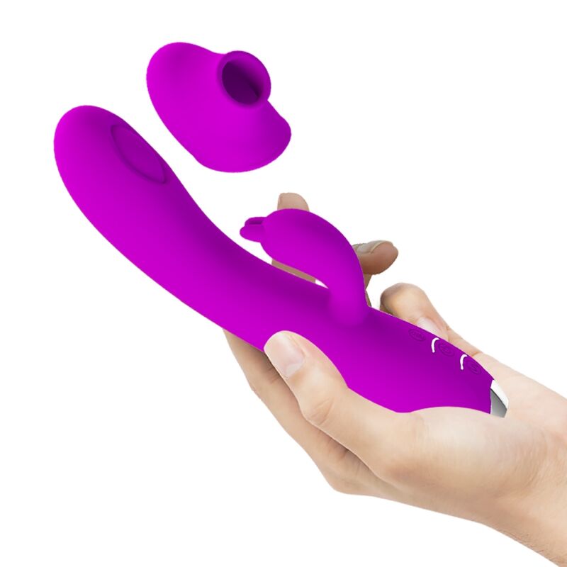 PRETTY LOVE - REGINA AUFLADBARES Sensorgerät-SUCTION GEL VIOLETT