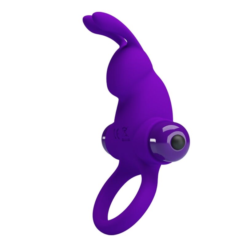 PRETTY LOVE - Sensory Device RING I RABBIT FOR PURPLE PENIS