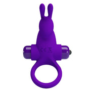PRETTY LOVE - Sensory Device RING I RABBIT FOR PURPLE PENIS