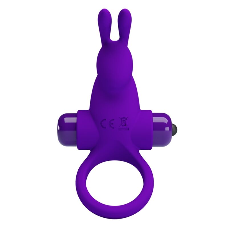 PRETTY LOVE - Sensory Device RING I RABBIT FOR PURPLE PENIS