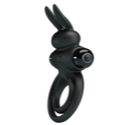 PRETTY LOVE - Sensory Device III RABBIT RING FOR BLACK PENIS
