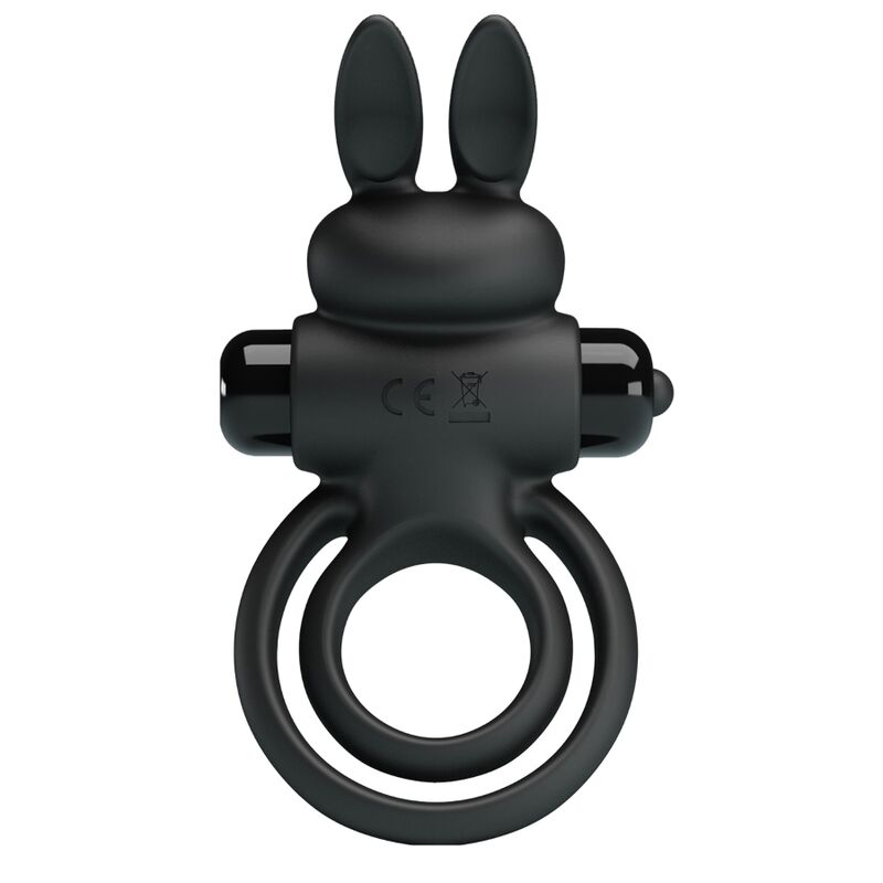 PRETTY LOVE - Sensory Device III RABBIT RING FOR BLACK PENIS
