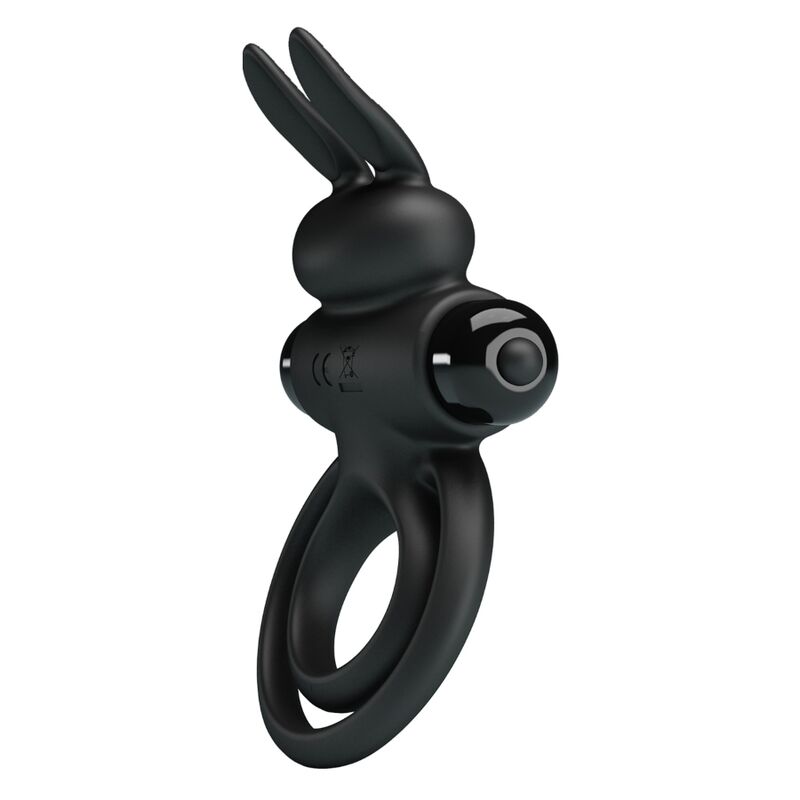 PRETTY LOVE - Sensory Device III RABBIT RING FOR BLACK PENIS