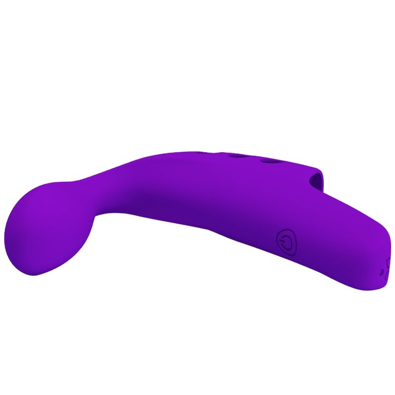 PRETTY LOVE - GORGON PURPLE RECHARGEABLE FINGER Sensory Device
