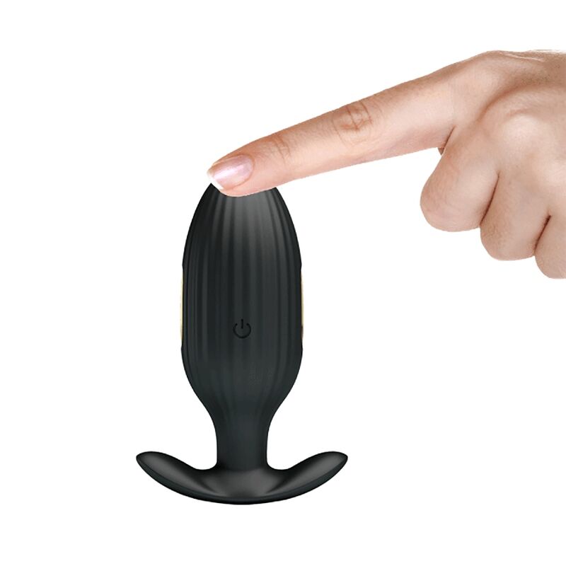 PRETTY LOVE - KELLY PLUG ANAL RECHARGEABLE Sensory Device SCHWARZ