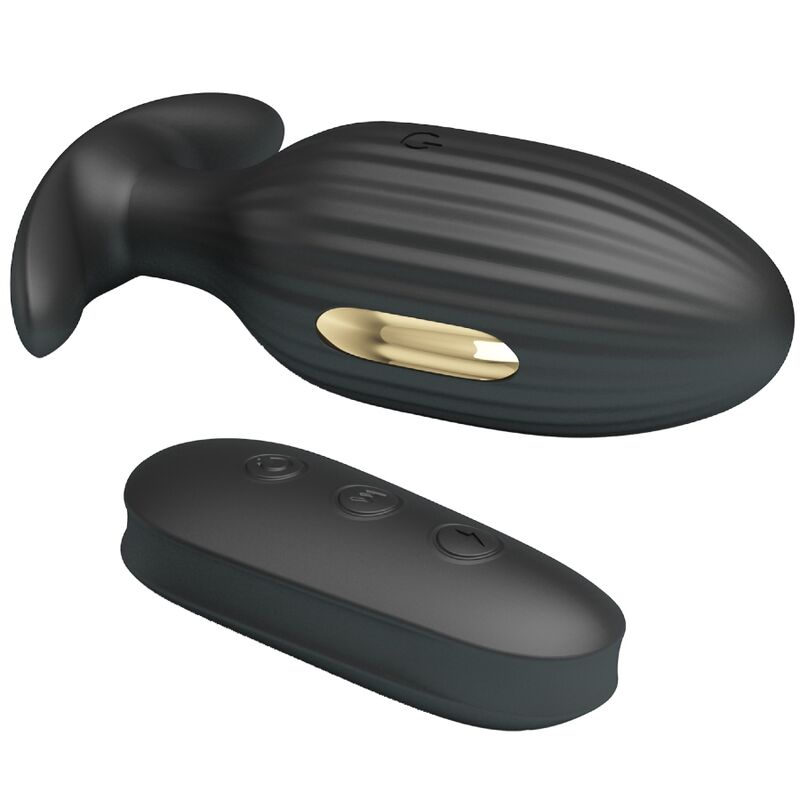 PRETTY LOVE - KELLY PLUG ANAL RECHARGEABLE Sensory Device SCHWARZ