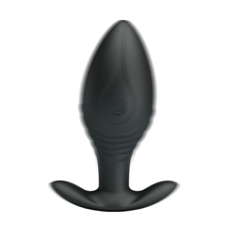 PRETTY LOVE - REGINA ANAL PLUG RECHARGEABLE Sensory Device BLACK