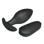 PRETTY LOVE - REGINA ANAL PLUG RECHARGEABLE Sensory Device BLACK