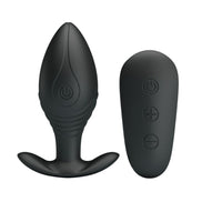 PRETTY LOVE - REGINA ANAL PLUG RECHARGEABLE Sensory Device BLACK