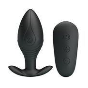 PRETTY LOVE - REGINA ANAL PLUG RECHARGEABLE Sensory Device BLACK