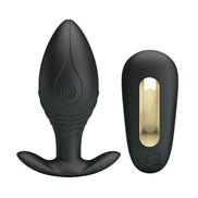 PRETTY LOVE - REGINA ANAL PLUG RECHARGEABLE Sensory Device BLACK