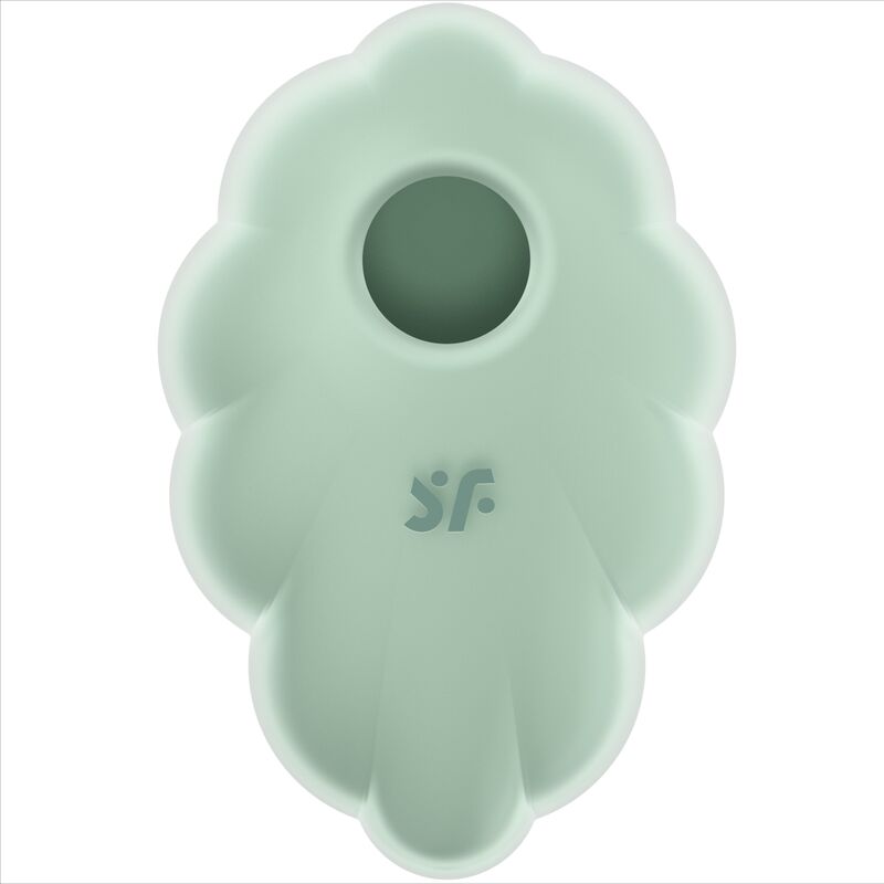 SATISFYER - CLOUD DANCER GREEN AIR PULSE Sensory Device